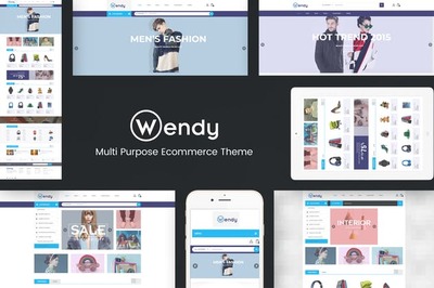Wendy-多用户商城WooCommerce主题 开启礼品花卉销售新篇章